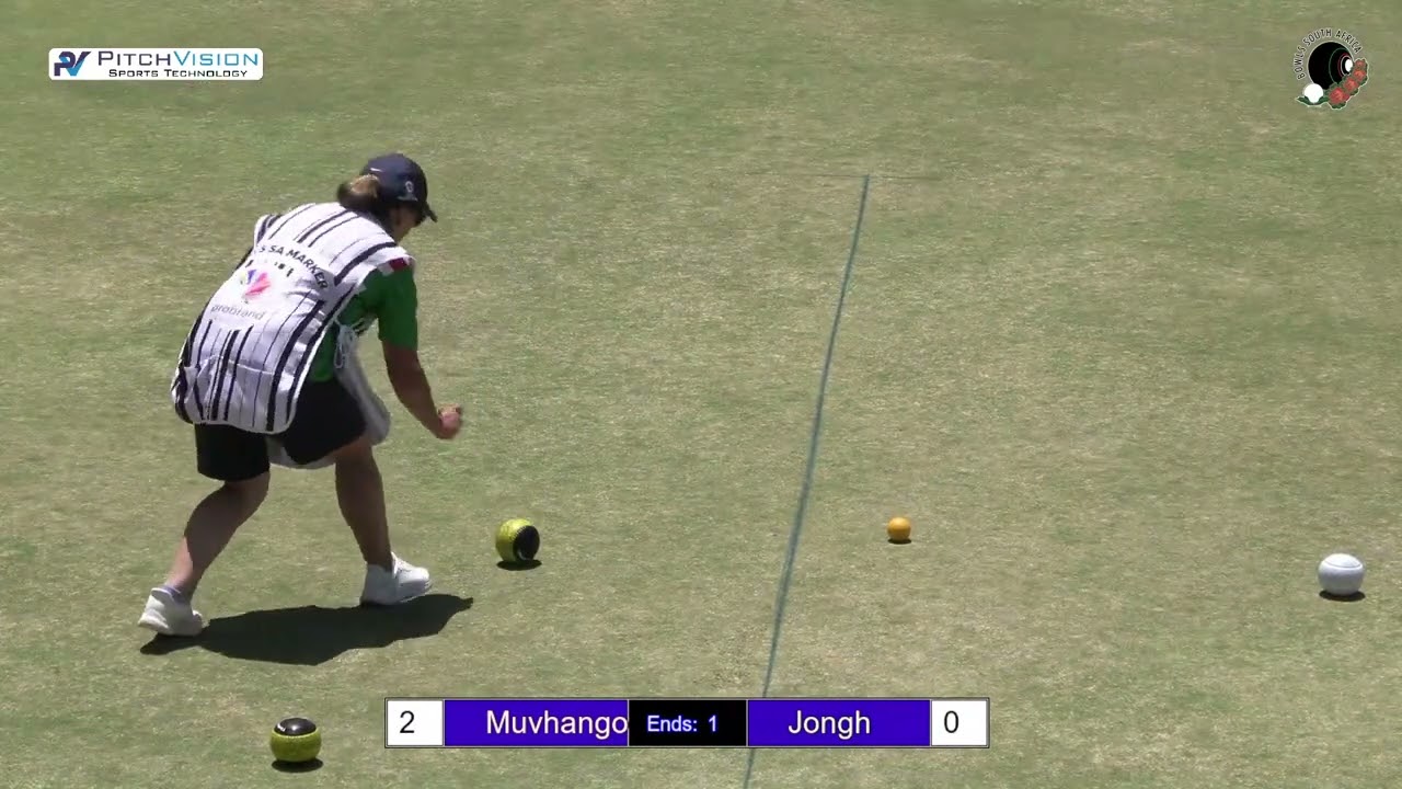 Bowls SA Masters 2025 | Under 30 | Session 7: Thabelo Muvhango (SBA) vs Devin de Jongh (SBA)