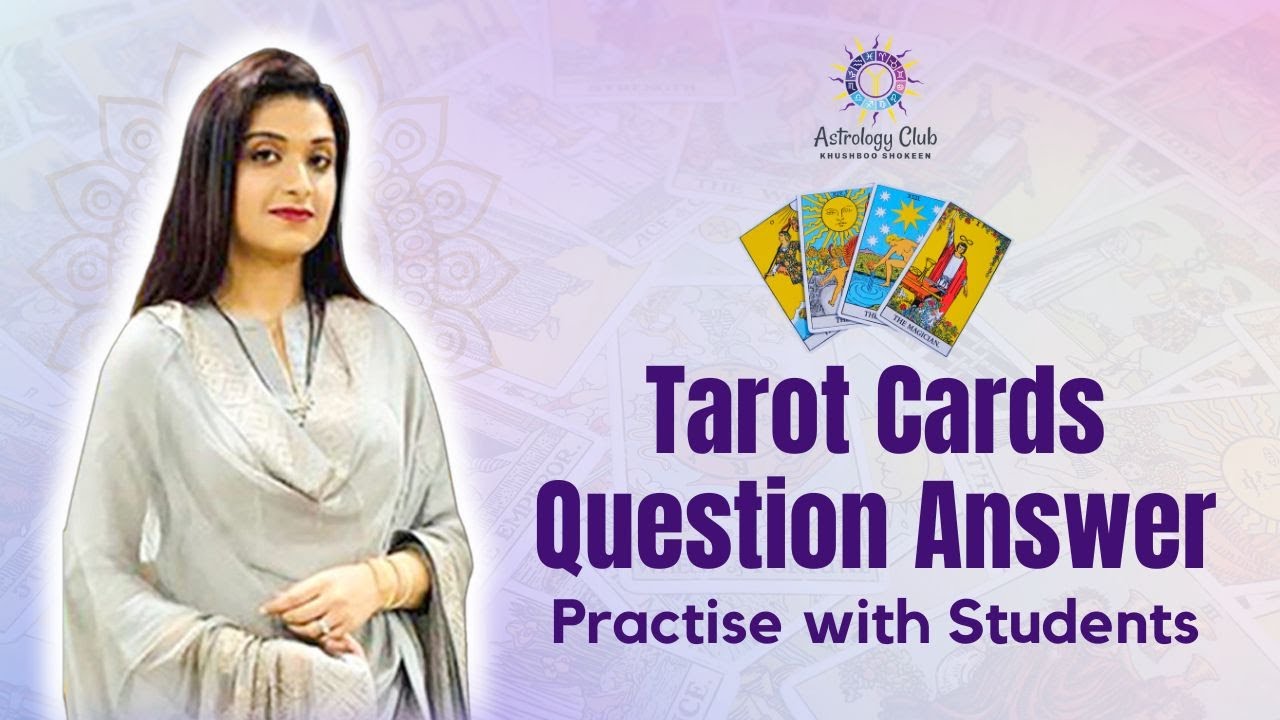 Tarot Cards Question Answer Practise with Students