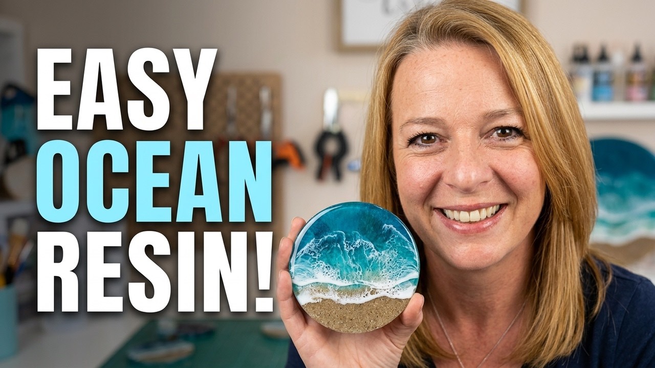 Make DIY Ocean Resin Art!
