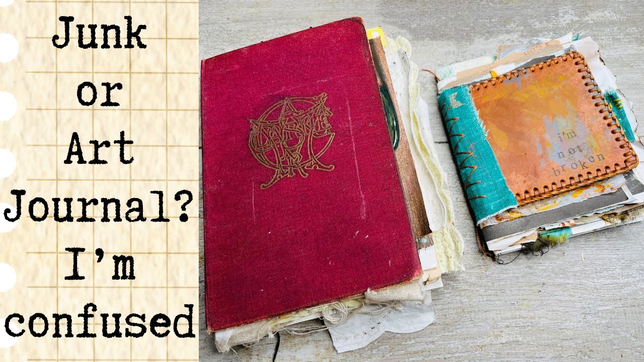 The difference between an ART journal & a JUNK journal