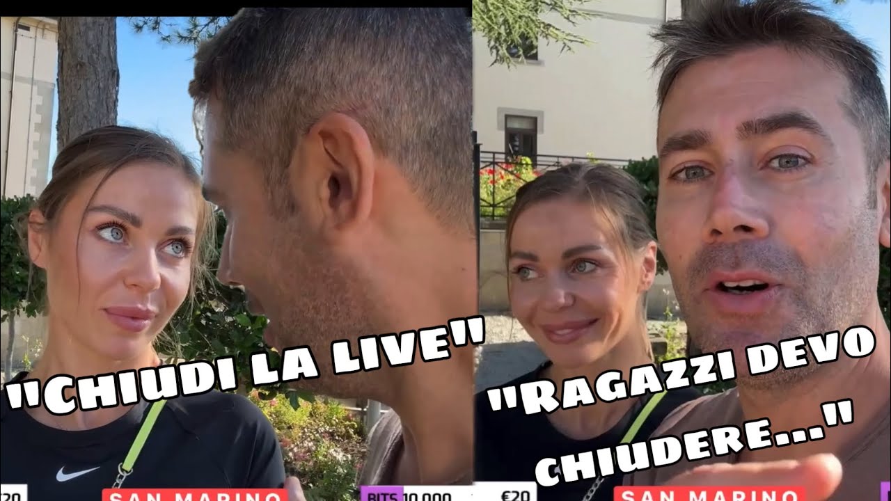 PATRIZIO INCONTRA UNA RAGAZZA ED &Eacute; COSTRETTO A CHIUDERE LA LIVE