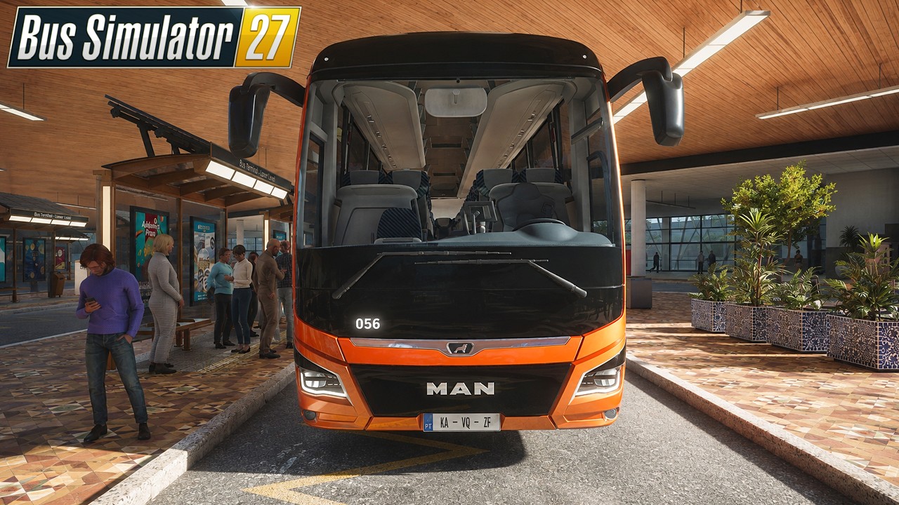 Bus Simulator 27 ! MAN Lion's Coach ! 4K Ultra HD | GAMEPLAY !