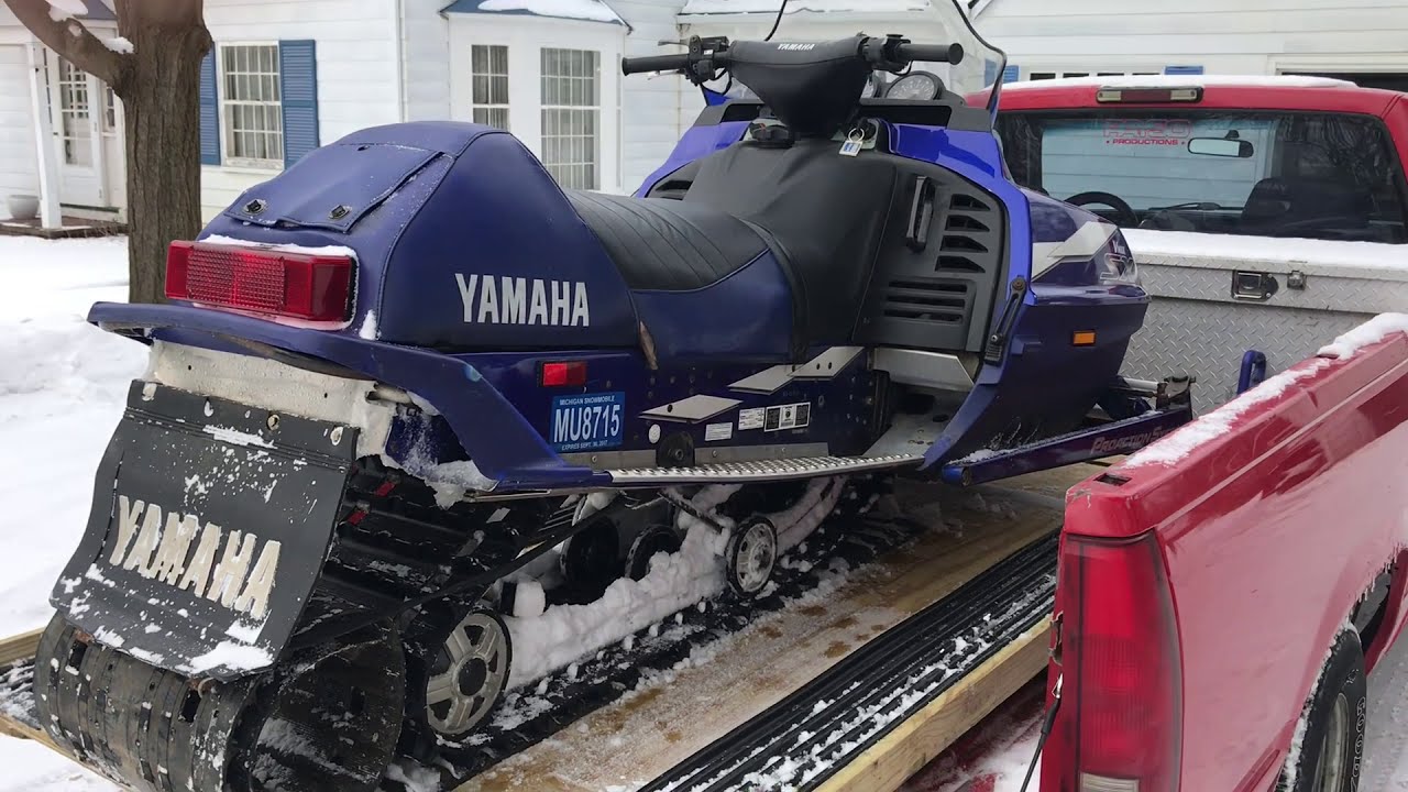 Easy DIY Sled Deck Snowmobile Ramp