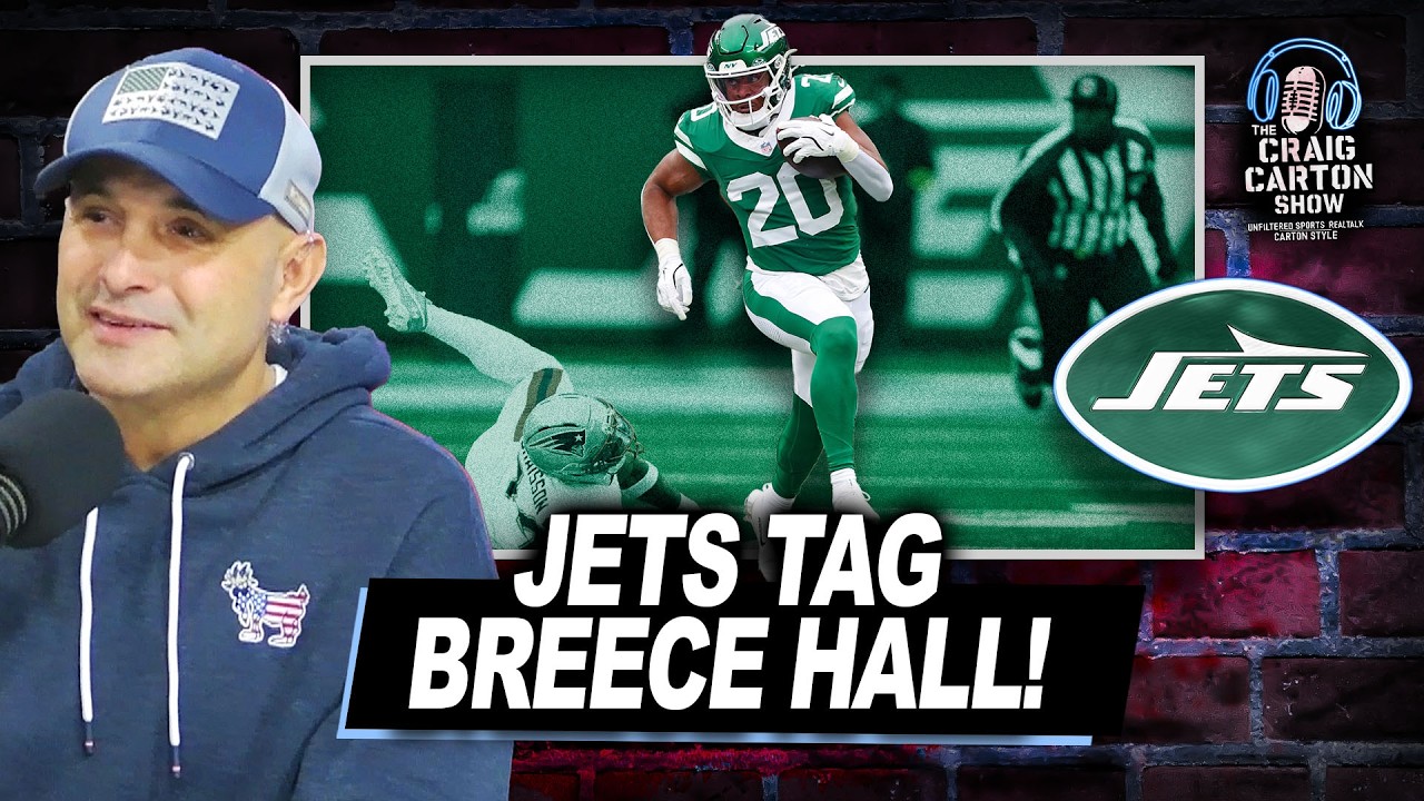 JETS LATEST: NY Franchise Tag for Breece Hall! What Now? | The Craig Carton Show