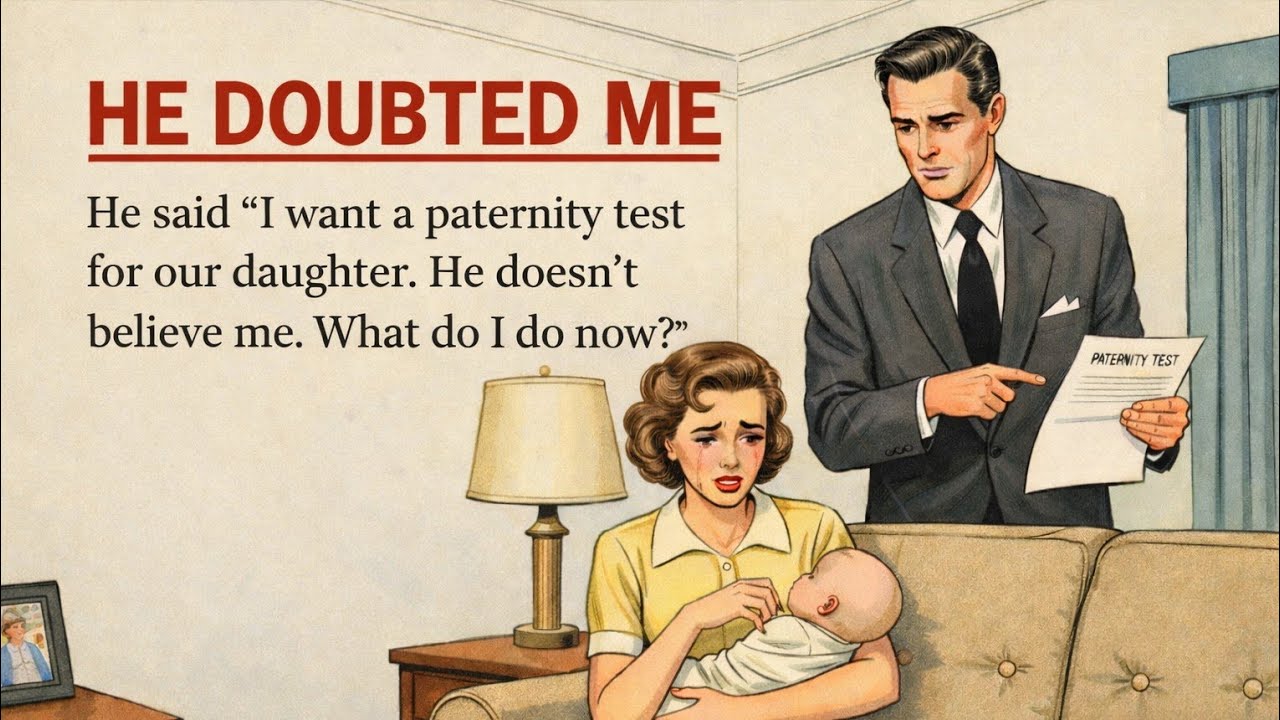 He Asked for a DNA Test What Do I Do Now?|Level 3 English Story 