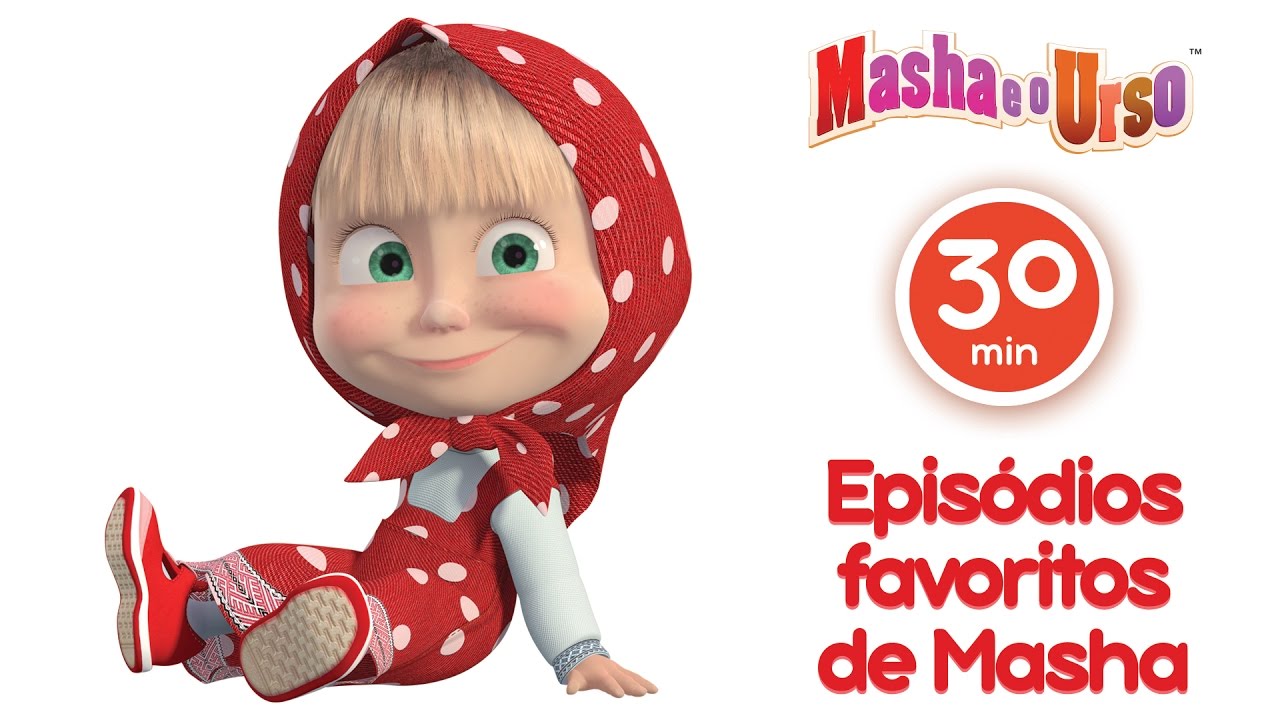 Masha e o Urso- Episódios favoritos de Masha ❤️ Melhor compilação de desenhos animados para filhos