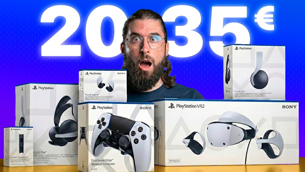 J'AI ACHET&Eacute; TOUS LES ACCESSOIRES PS5 (mon avis honn&ecirc;te) 🤑