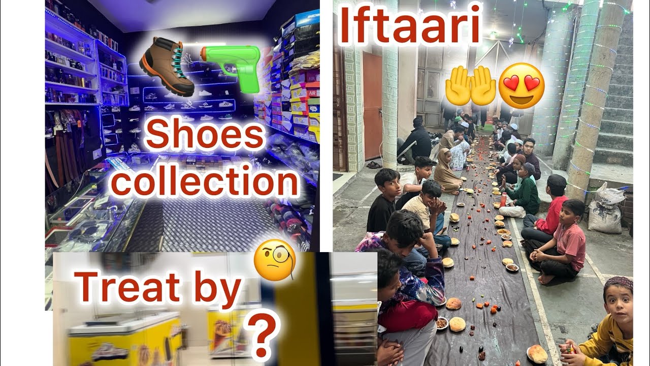 Who treat ice cream?🍨 #iftaari #shoecollection#entertainment purpuse ☺️❤️