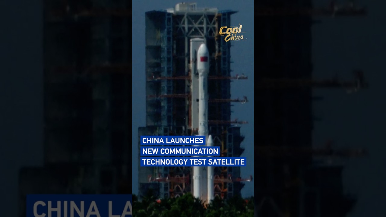 China launches new communication technology test satellite
