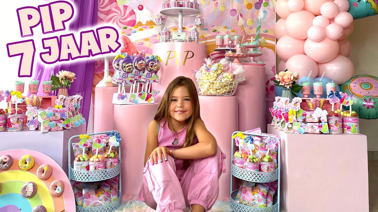 PIP VERJAARDAG 7 JAAR !! (TUINFEEST!!)- De Bakkertjes #824