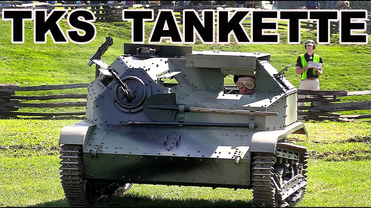 TKS Polish Tankette Demonstration, Army Heritage and Education Center, Carlisle, PA