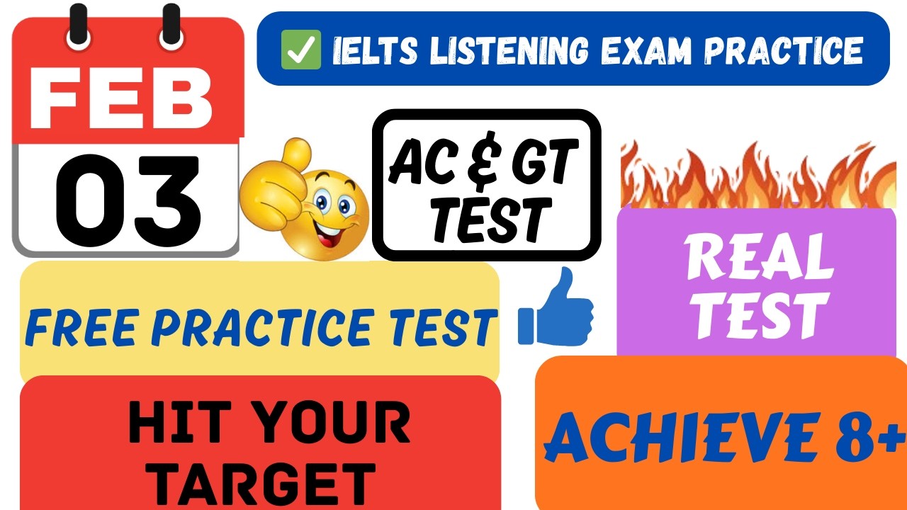 IELTS Listening Test with Answers | Boost Your Band Score Today | 03.02.2026