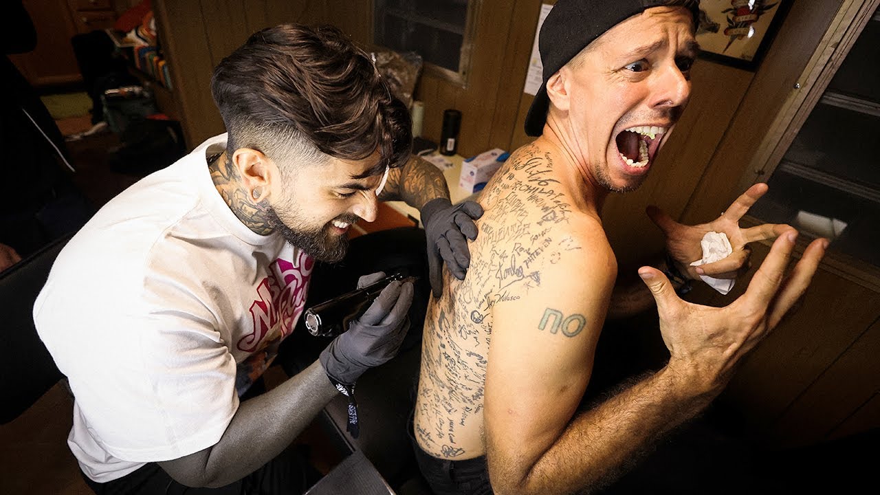 HICE mi PRIMER TATUAJE y OBVIAMENTE SALI&Oacute; MAL 💀
