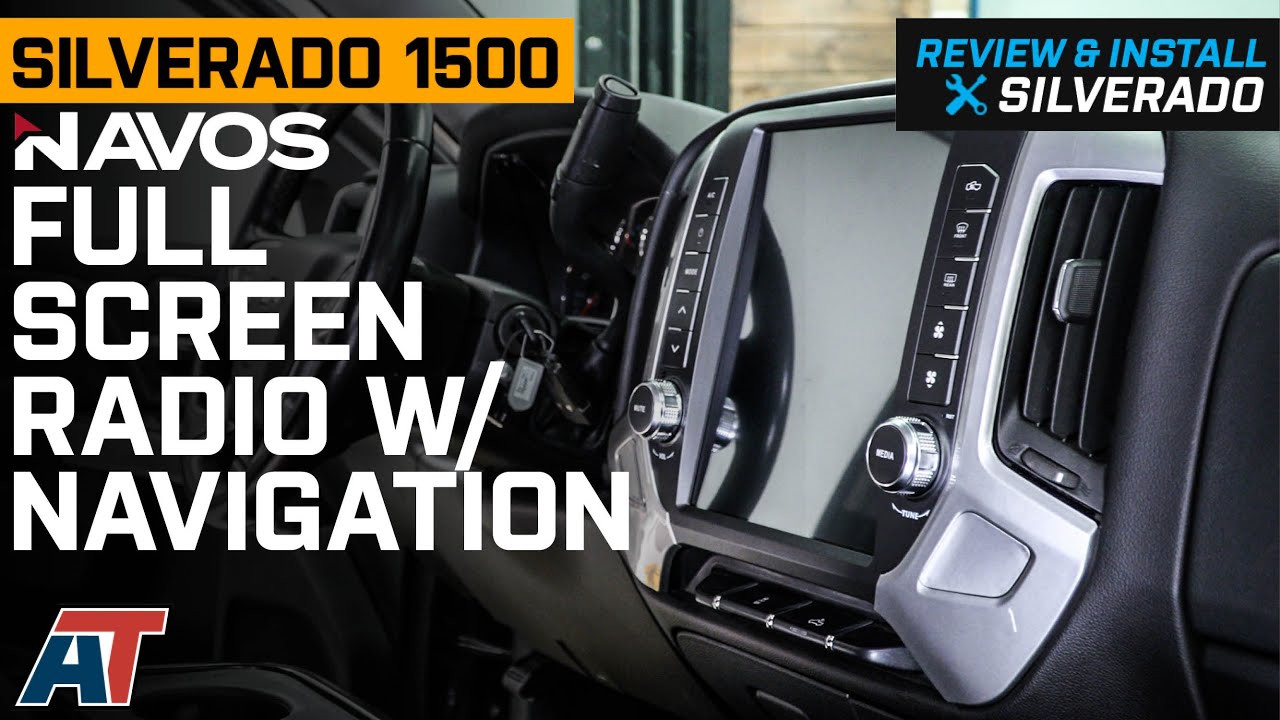 2016-2018 Silverado Navos Full Screen OE-Style Radio Upgrade  Review & Install