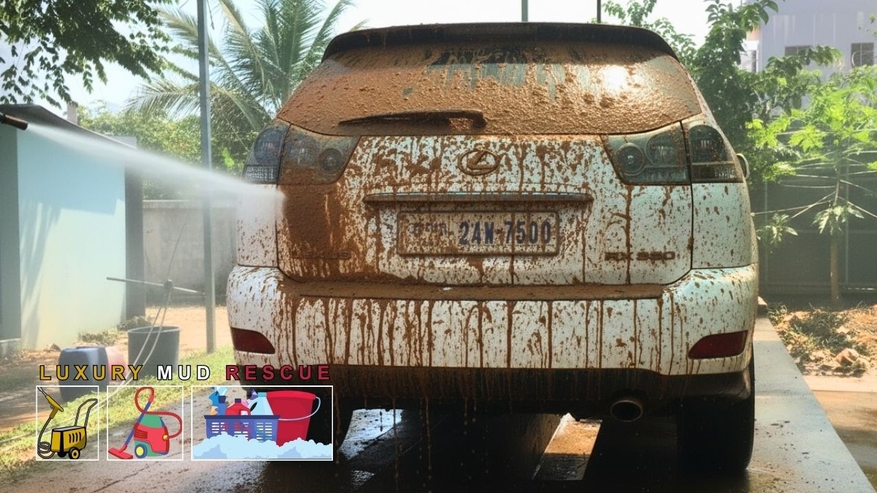 Total Transformation: Mud-Covered Lexus RX 330 First Wash! | 365 Wash