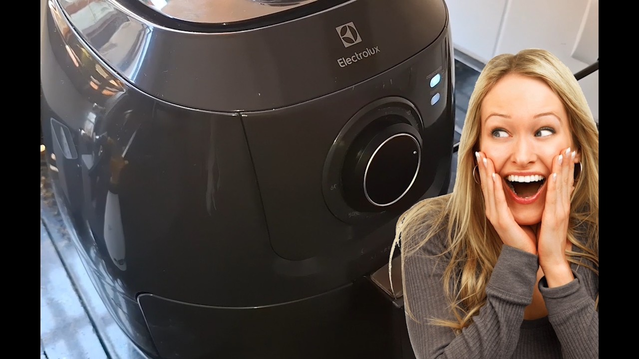 Abri a airfryer Eletrolux Rita Lobo 5L.. e arrumei...