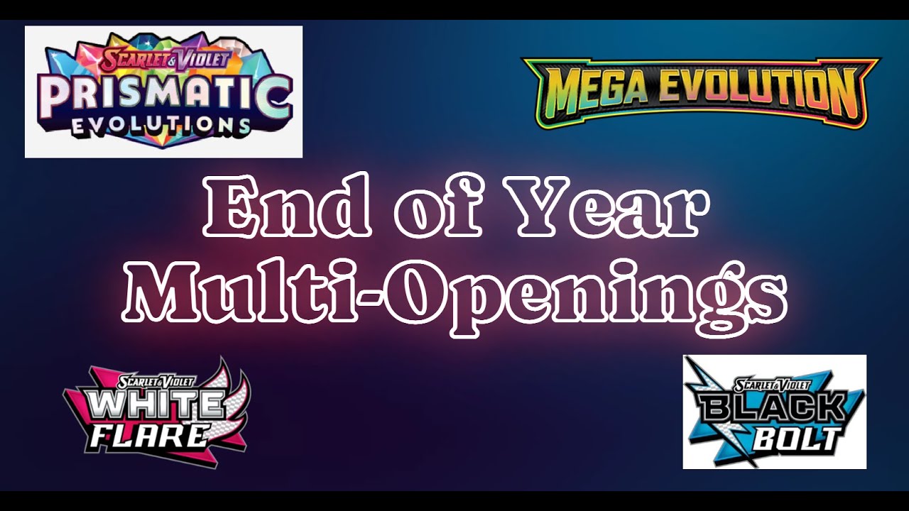 Pokemon Opening #79 - End of Year Multi-Openings