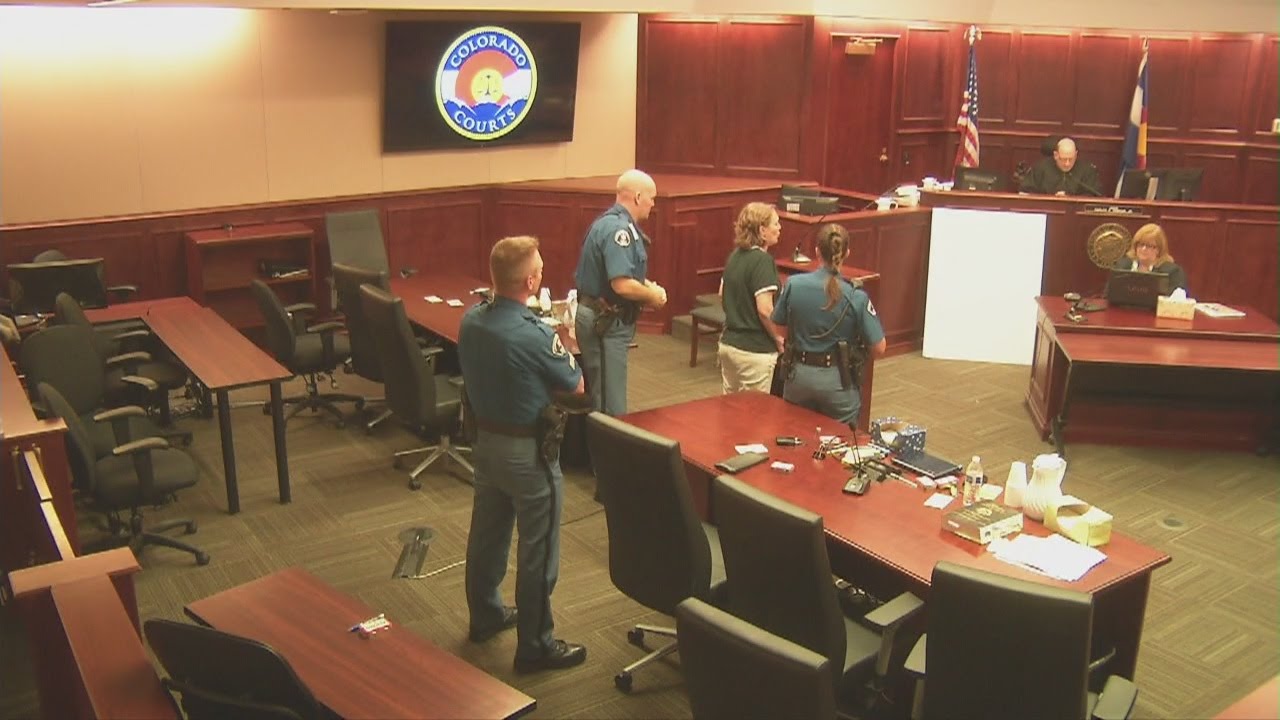 You're all just going to create 12 more murderers! Woman shouts in theater shooting courtroom