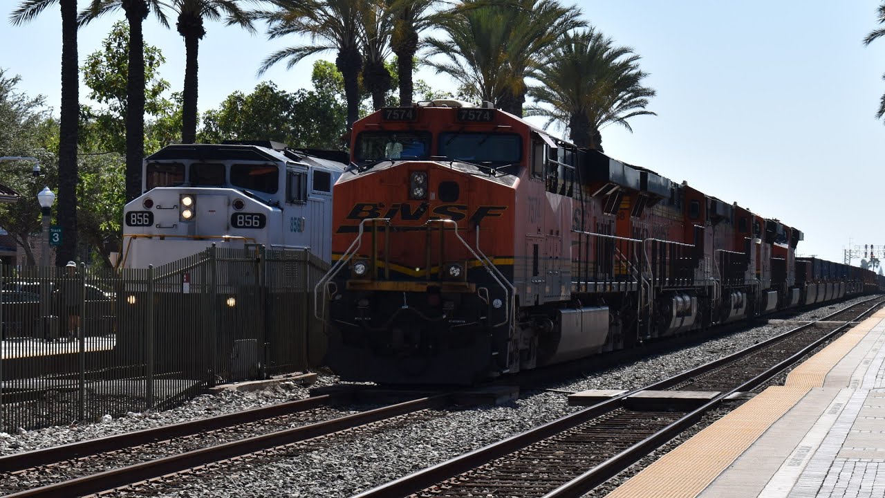 06/28/2024 Railfanning Fullerton Feat. Surfliners, AMTK 6903, Angels Express Trains, F59s & More!