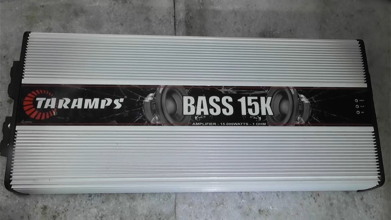RV-ELECTRONIC - Réparation d'un Ampli Taramps Bass 15K 1ohm