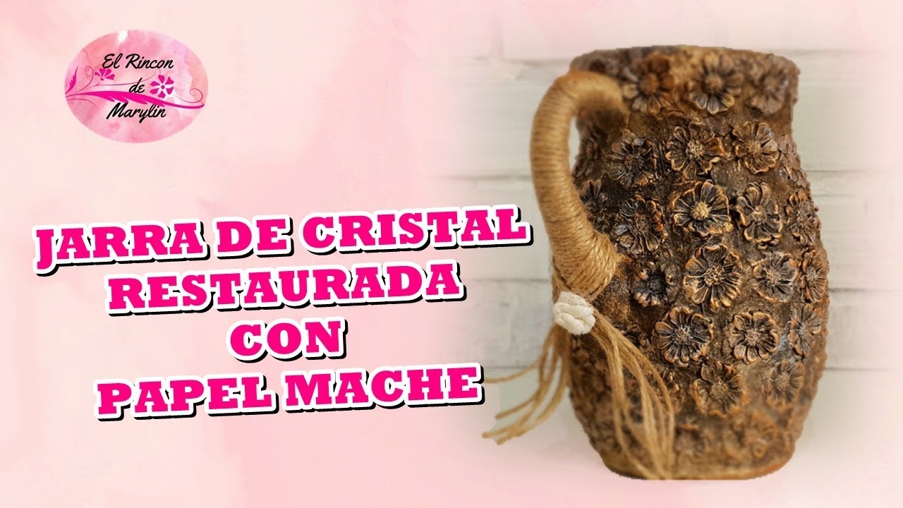 RECICLA TU JARRA DE CRISTAL ROTA