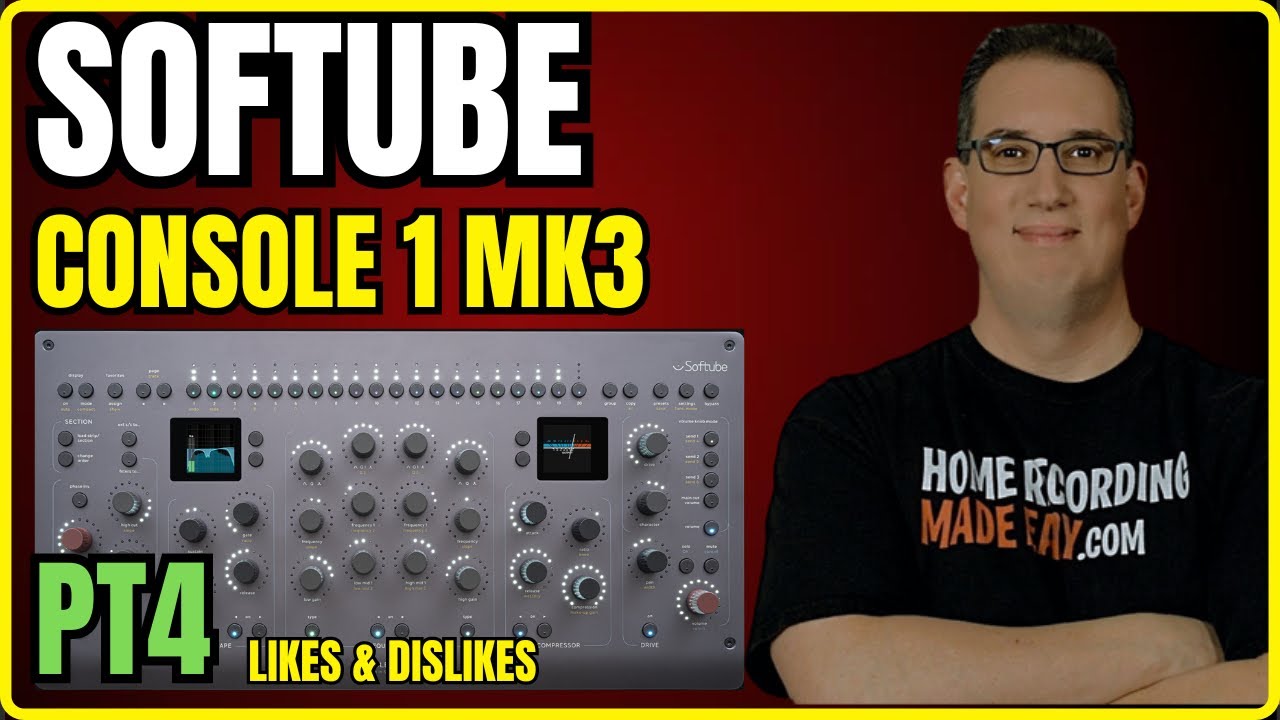 SOFTUBE CONSOLE 1 MK3 DAW Controller | My Likes & Dislikes