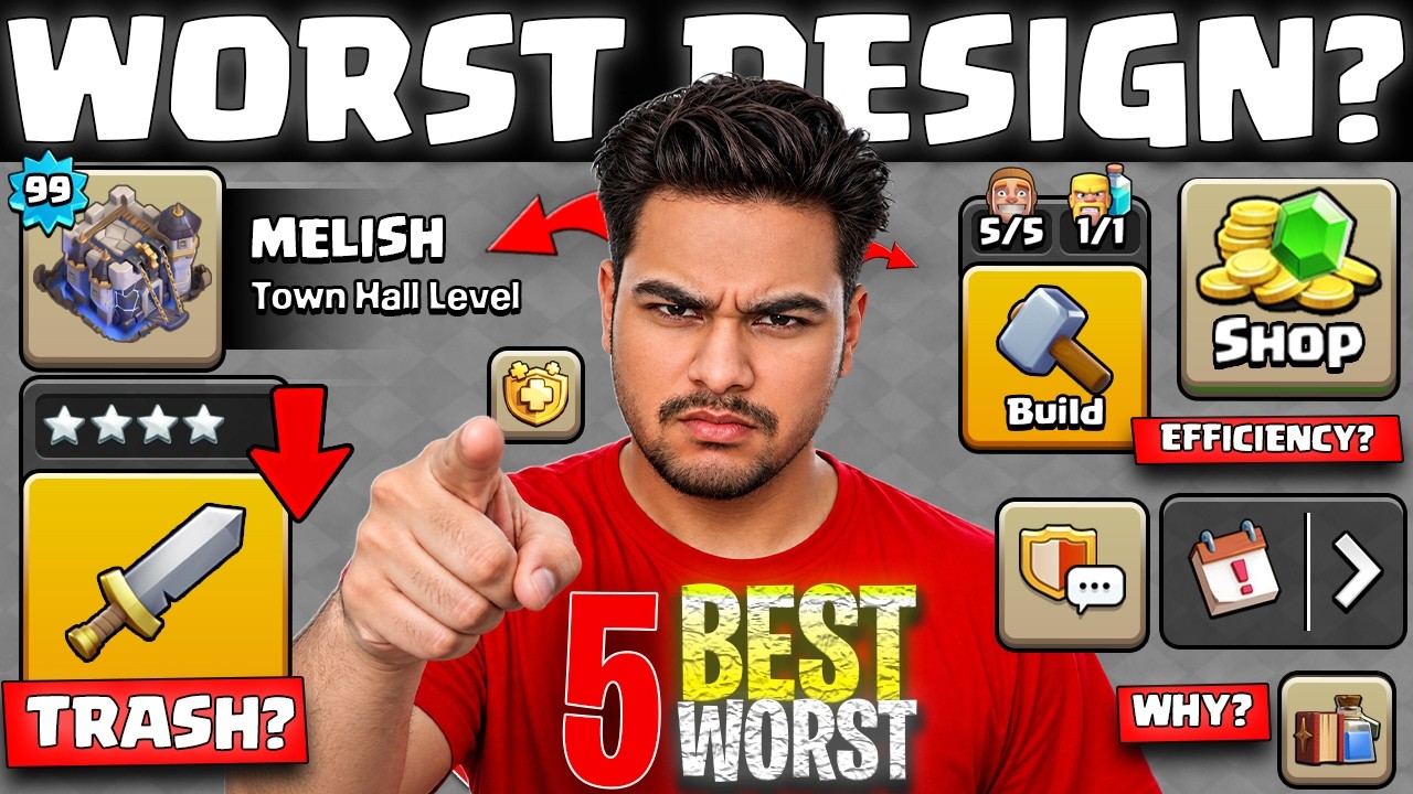 ⚡Clash of Clans JUST Changed EVERYTHING&hellip; New UI, Upgrade System & MORE!