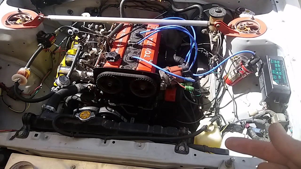 Ae86 corolla how to  weber side draft set up carburetors