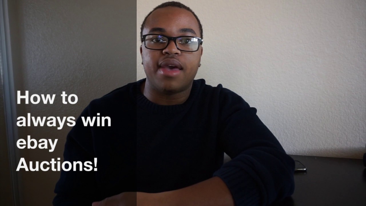 How to always win eBay Auctions!