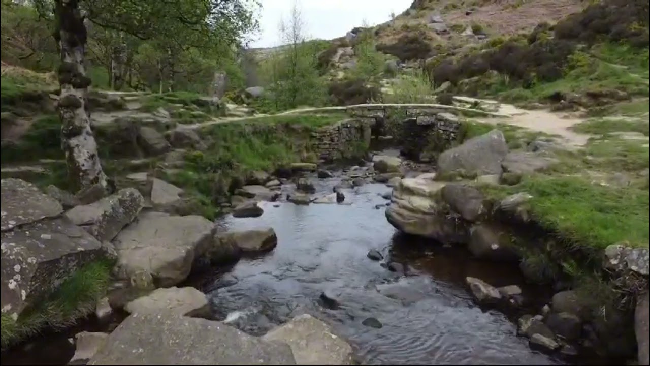 Bronte waterfall Haworth uk