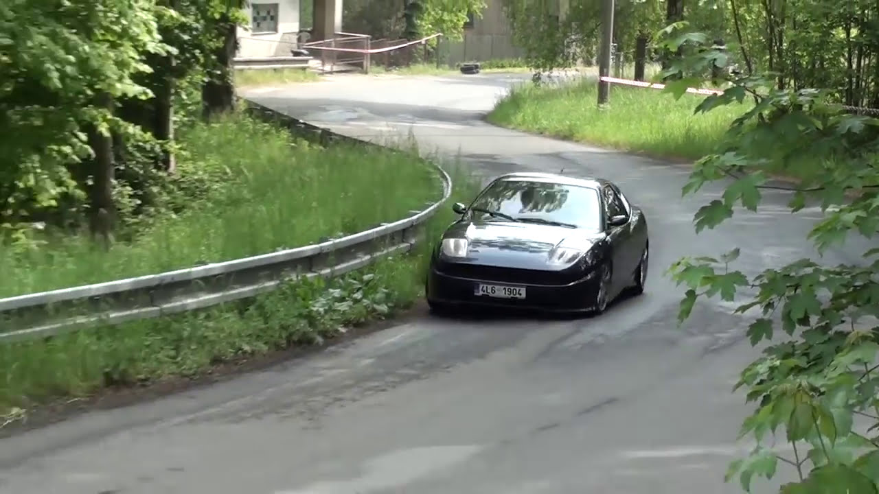 Jan Mrkvička - Fiat Coupé 20vt - Krušnohorský Pohár 2016 Hodkovice nad Mohelkou  -Záskalí