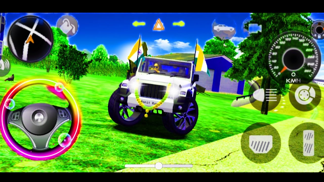 Modified Mahindra Thar 🚨 Car game: Indian Car (gadi wala game) game 🎮 - Android gameplay 2026