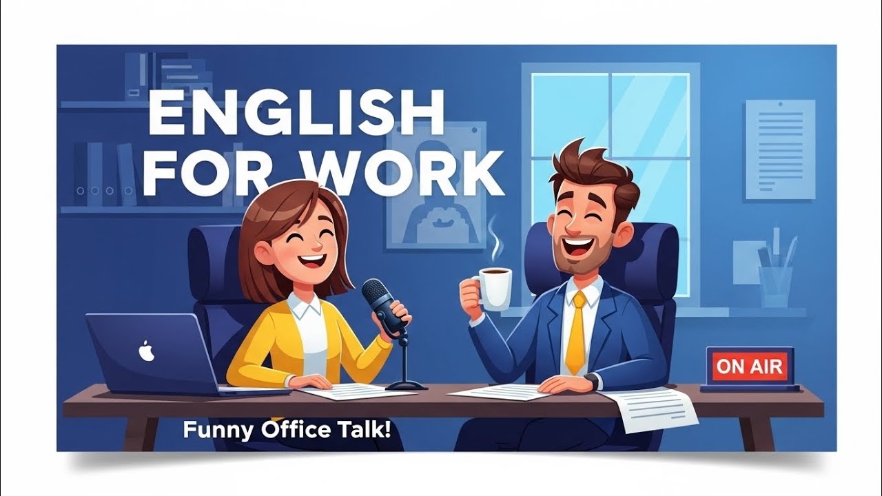 English for Work Conversations | Funny Office English Practice | Daily English Practice Podcast