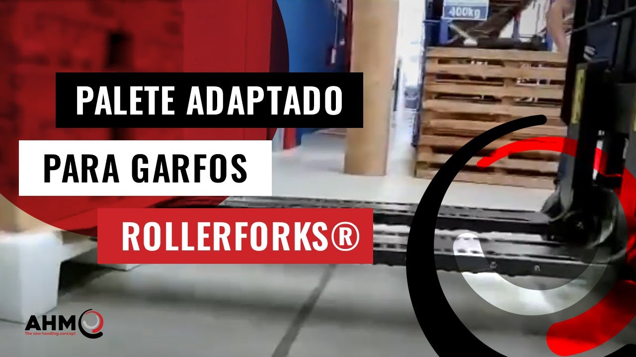 RollerForks® - Palete adaptado para garfos Rollerforks®