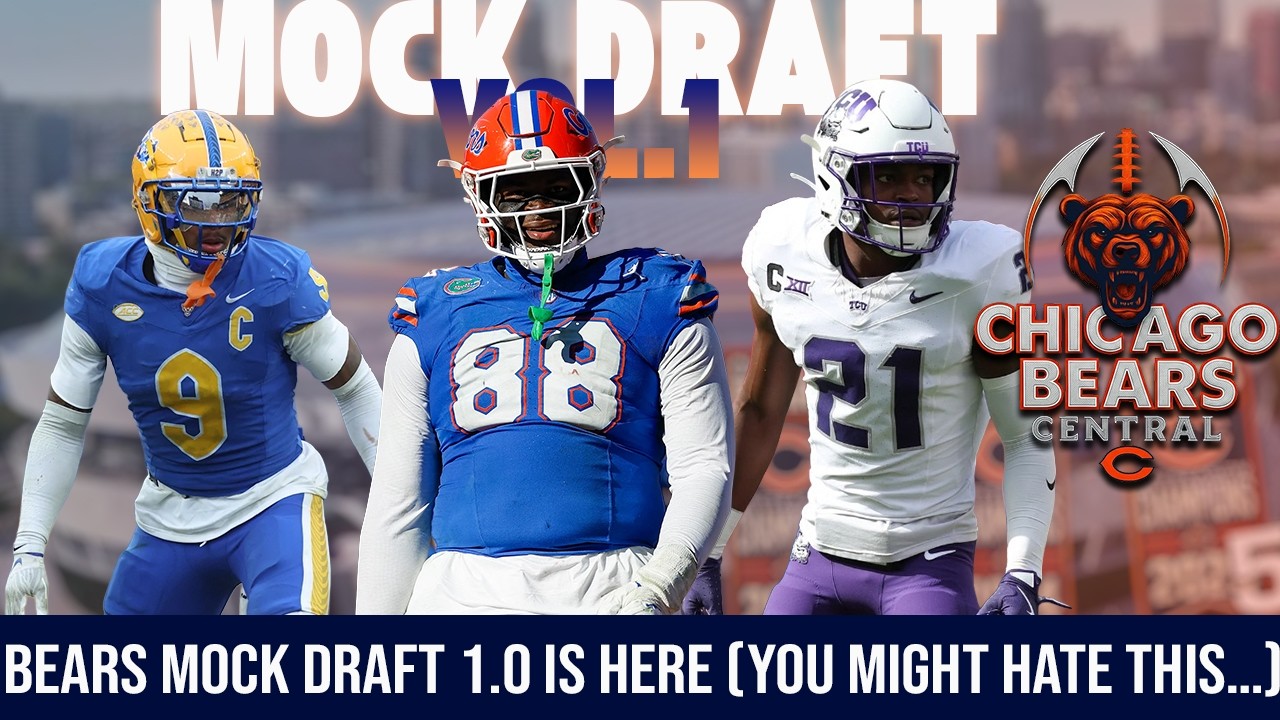 Bears Mock Draft 1.0 Is HERE 👀 (You Might Hate This&hellip;)
