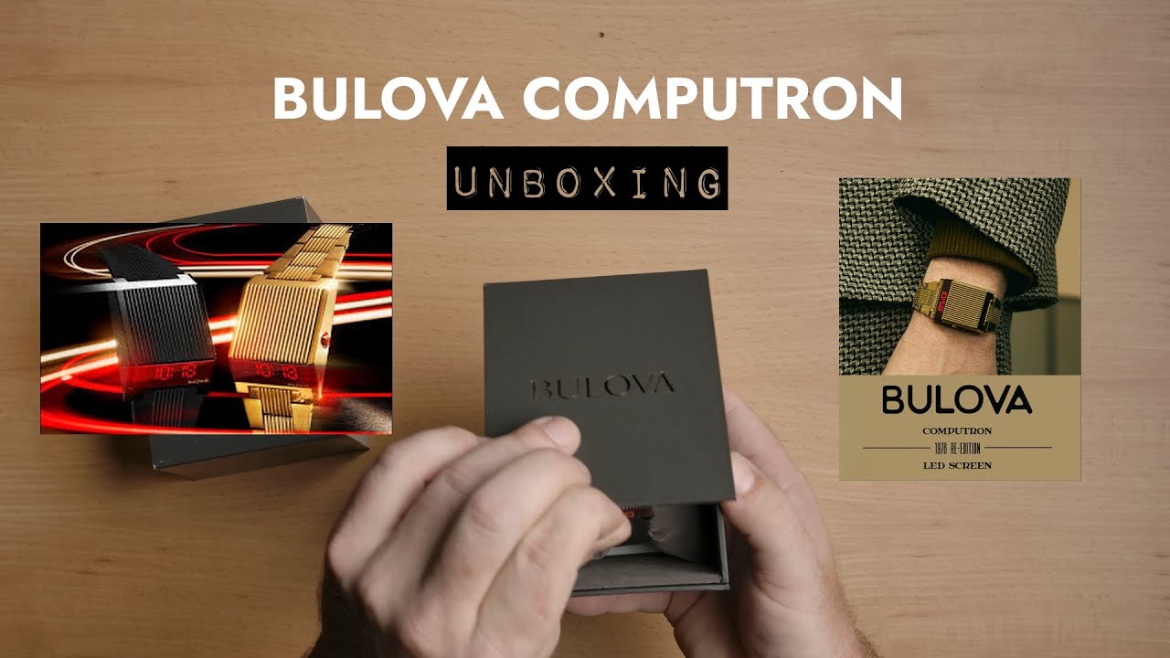 Bulova Computron retro watch unboxing review. | Watch Review