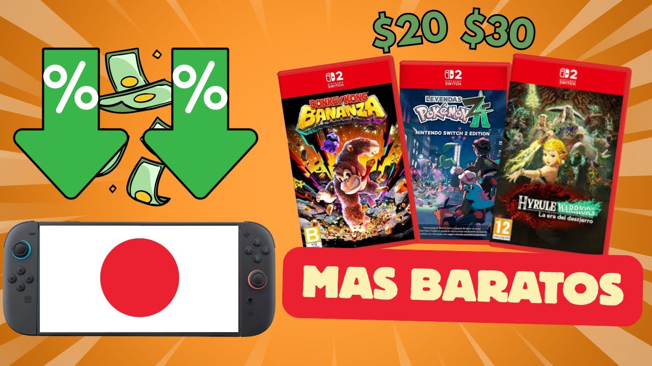 Como Conseguir Juegos Mas baratos En Nintendo Switch 2 y 1