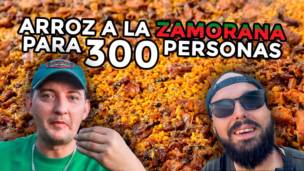 Aprende PASO a PASO como preparar un ARROZ para 300 PERSONAS 🥘| Cocinamos en ARRABALDE