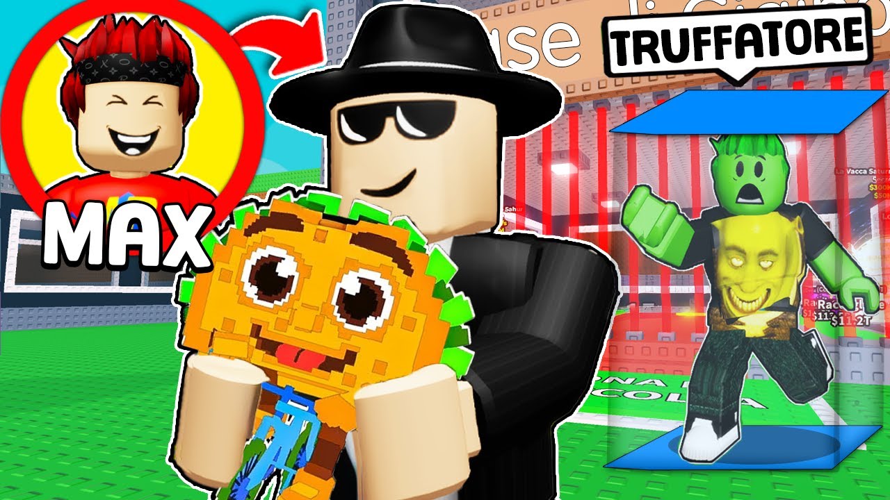 MI FINGO UN TRUFFATORE E SCAMMO I BRAINROT PIÚ RARI di GIGINO su ROBLOX STEAL A BRAINROT!