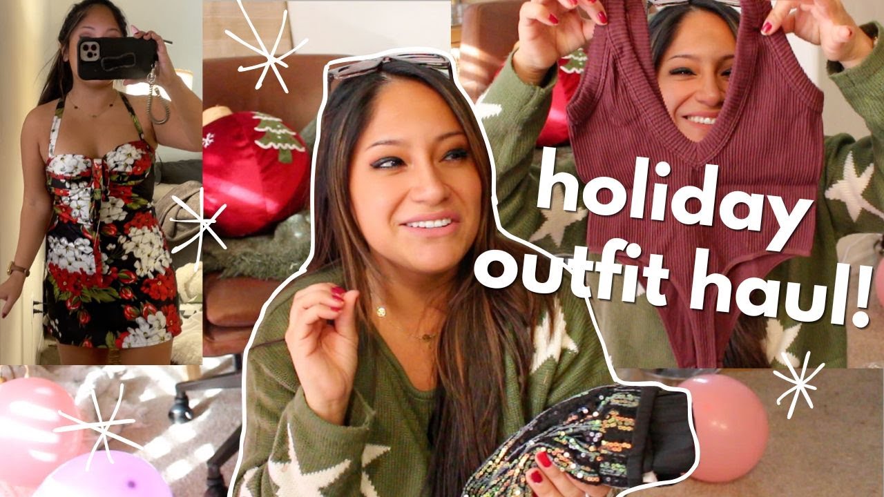 holiday outfit haul + new bed!!