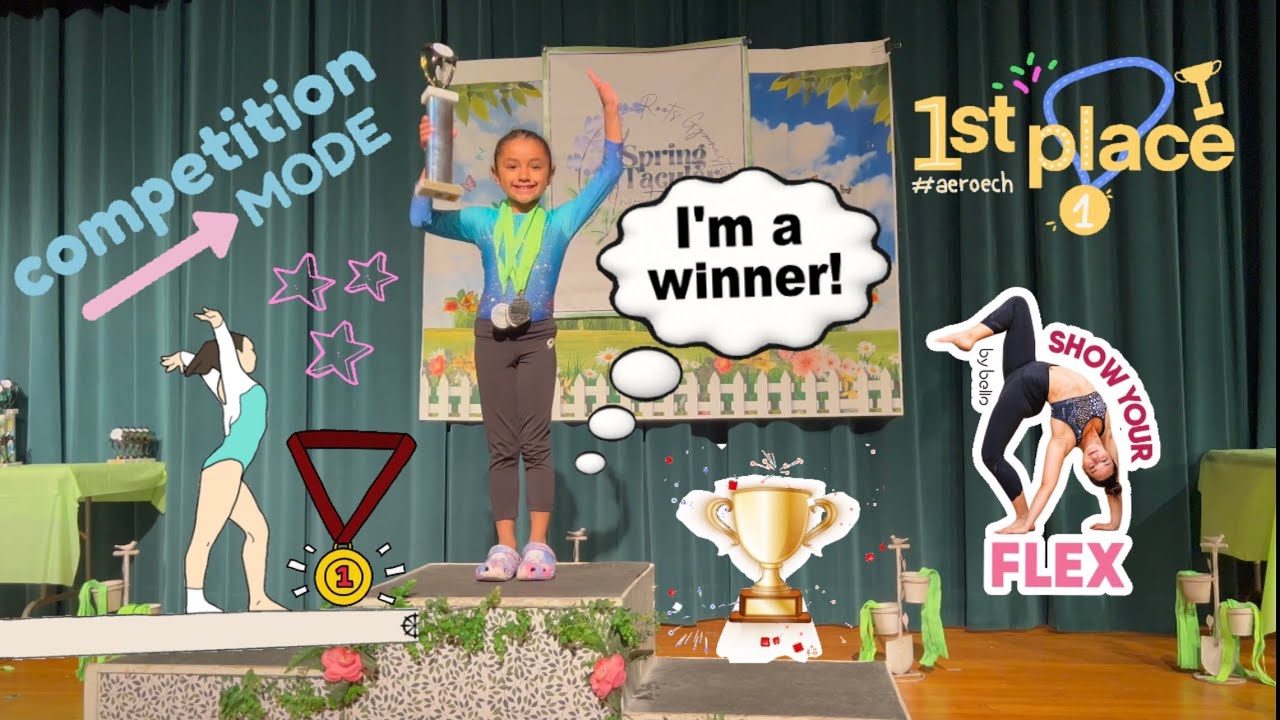 Meliah’s Level 1 Gymnastics Meet! She Took Home Four 1st Place Awards 🥇 AMAZING!!!