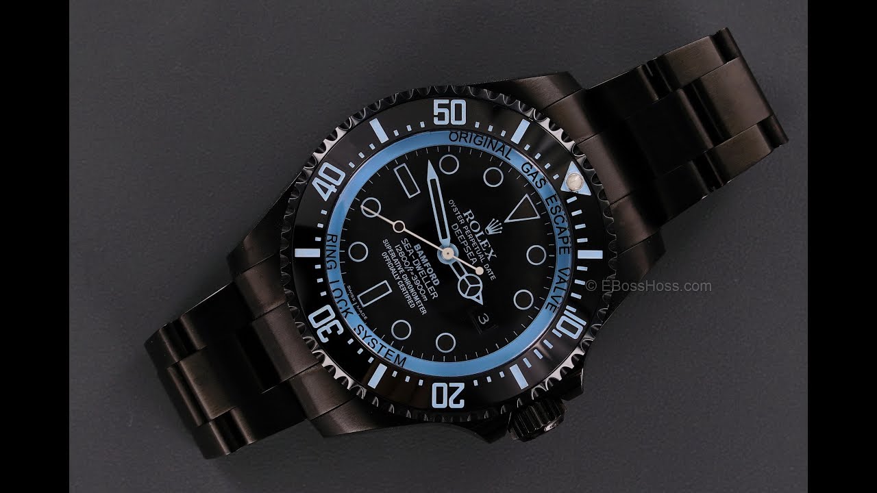 ROLEX Bamford PVD Black DEEPSEA SEA DWELLER 116660