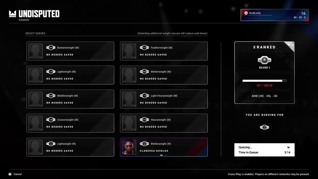 Undisputed Ranks