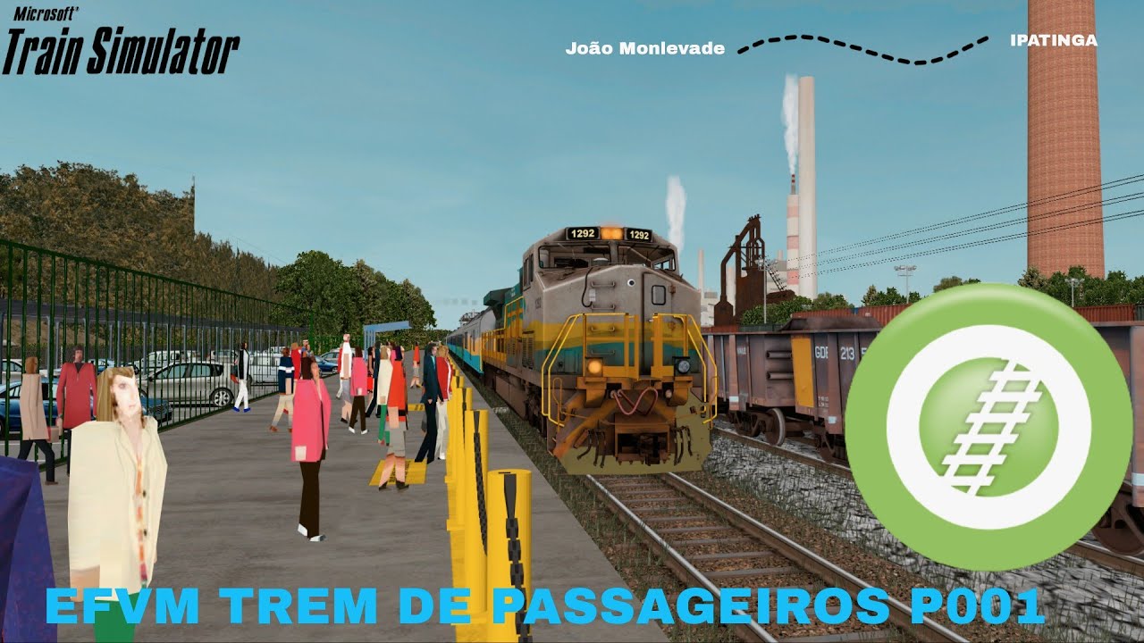 MSTS/ORBR - EFVM TREM DE PASSAGEIROS P001