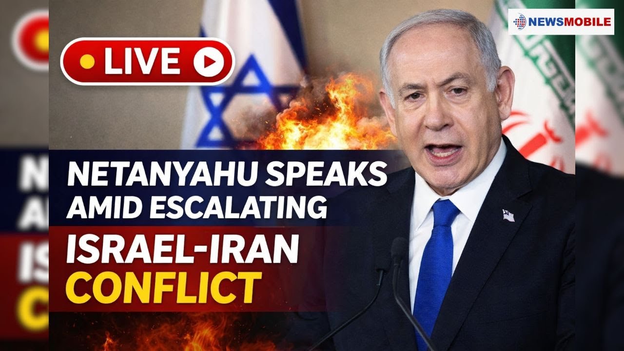 LIVE: Israel PM Benjamin Netanyahu Speaks Amid Iran Conflict | War, Security & Middle East Crisis