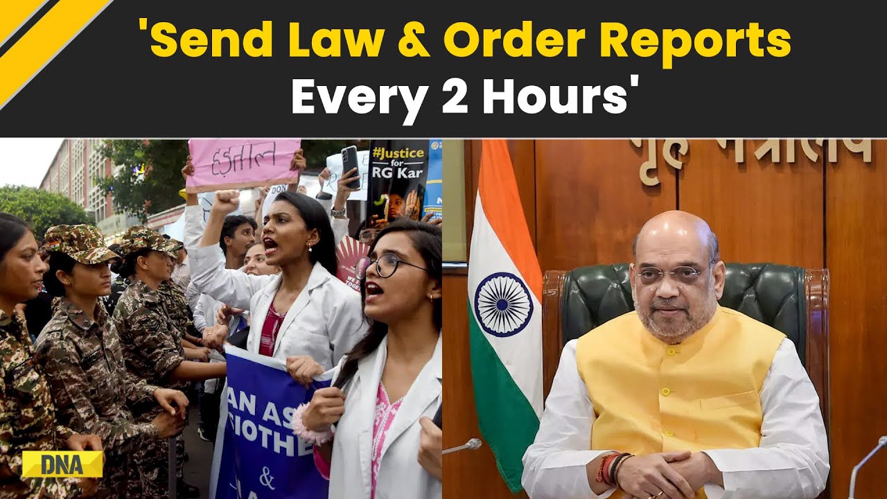 Kolkata Doctor Murder: Centre Seeks 2-Hour Law And Order Updates From All States Police Forces