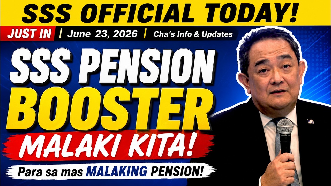 ✅ SSS PENSION BOOSTER MALAKI KITA! PARA SA MAS MALAKING PENSION! | SSS OFFICIAL TODAY | #pension