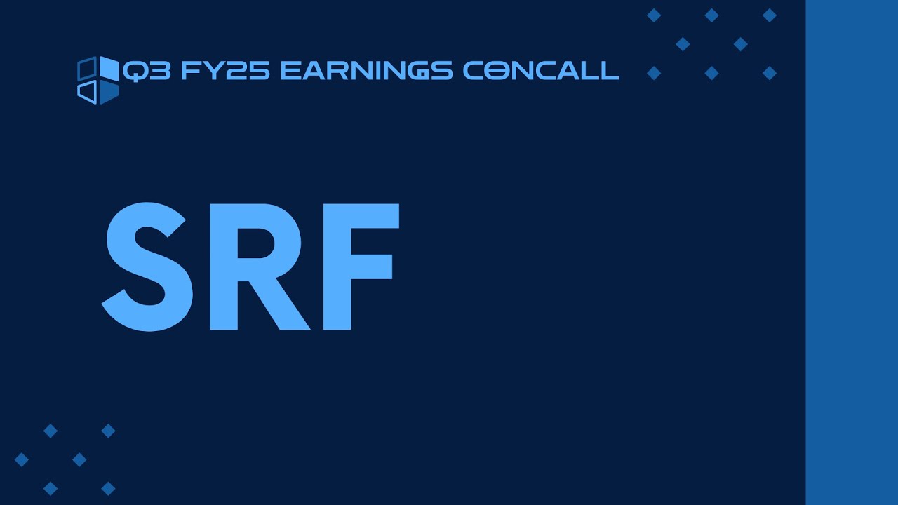 SRF Q3 FY24-25 Earnings Conference Call