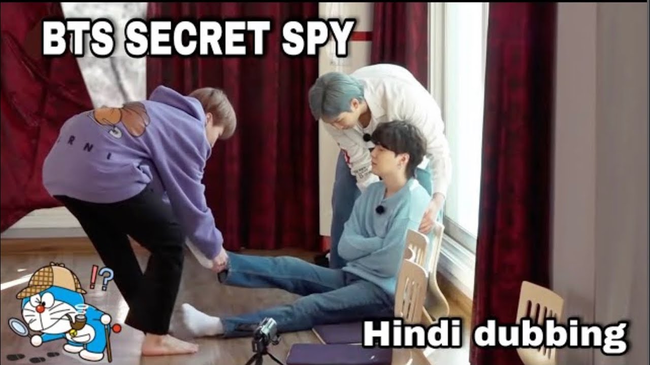 BTS SECRET SPY 🕵️‍♂️ // Hindi dubbing // Part-2 // bts run ep 141