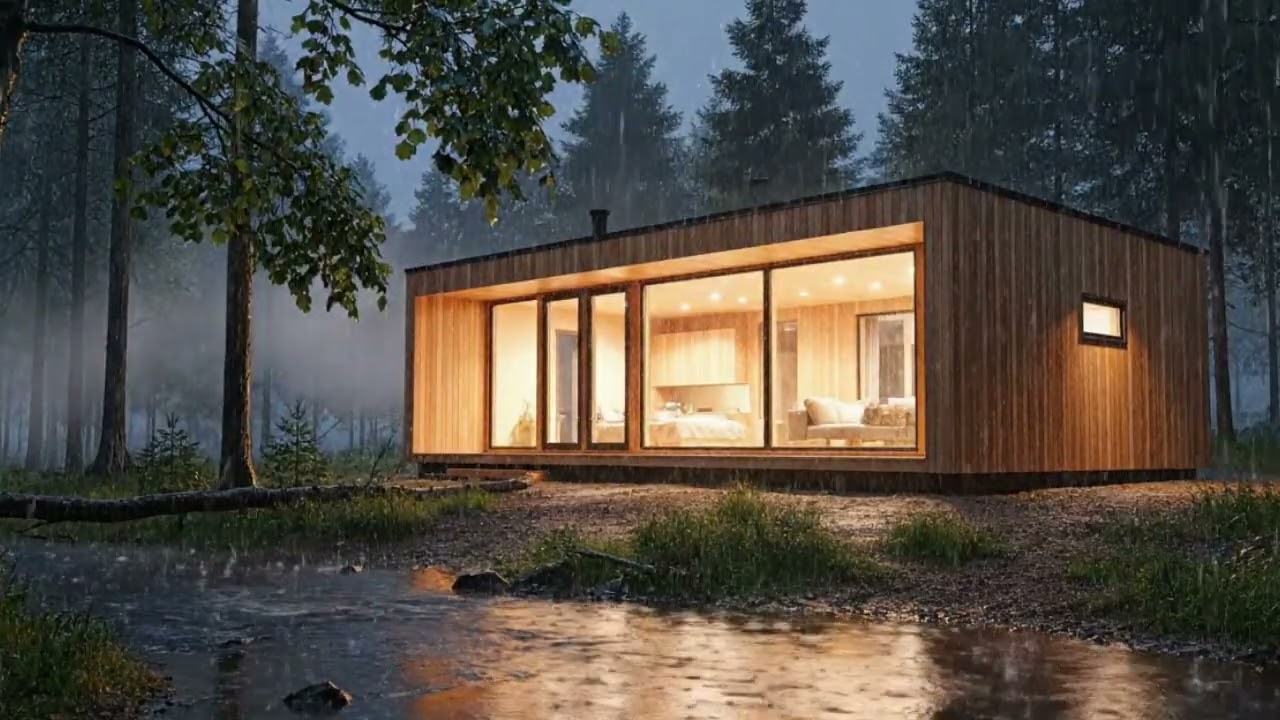 Close Your Eyes and Drift into Sleep with Gentle Rain Sounds